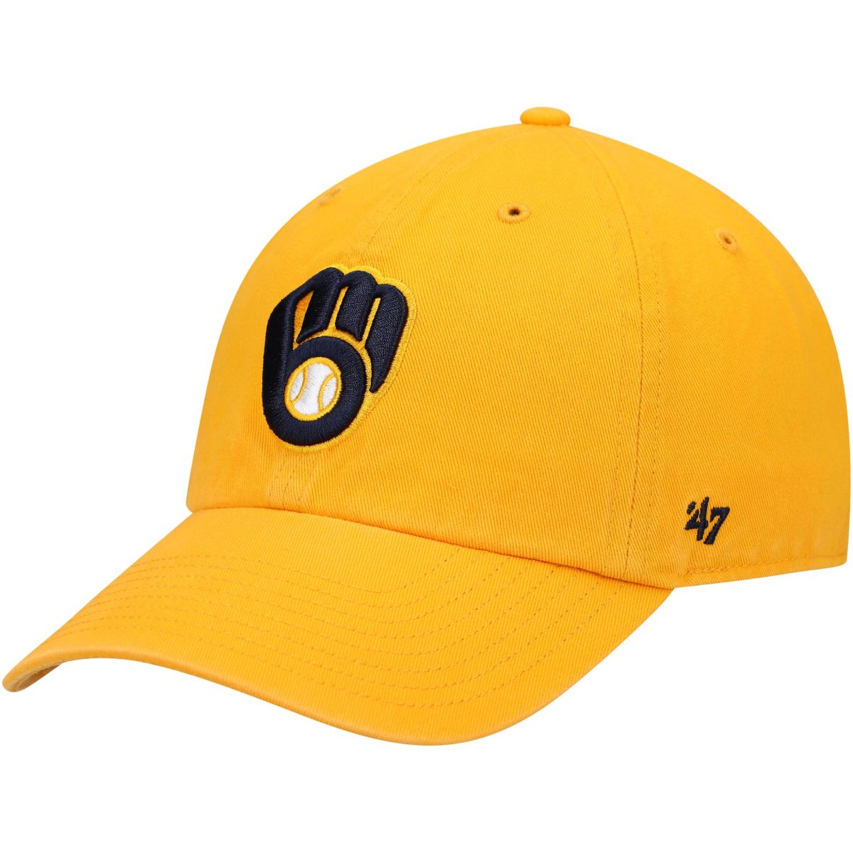 Milwaukee Brewers Jerseys Shop – mens milwaukee brewers 47 gold clean up adjustable hat Baseball Jerseys and Caps
