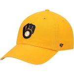 Milwaukee Brewers Jerseys Shop – mens milwaukee brewers 47 gold clean up adjustable hat Baseball Jerseys and Caps
