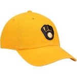 Milwaukee Brewers Jerseys Shop – mens milwaukee brewers 47 gold clean up adjustable hat Baseball Jerseys and Caps