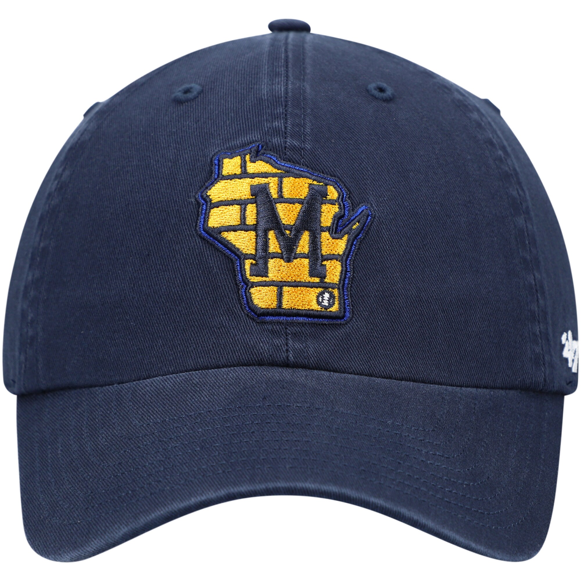 Milwaukee Brewers Jerseys Shop – mens milwaukee brewers 47 navy clean up adjustable hat Baseball Jerseys and Caps