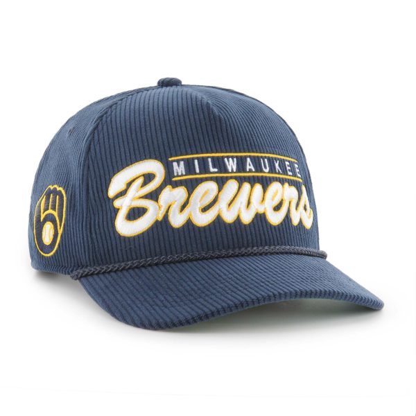 Milwaukee Brewers Jerseys Shop – mens milwaukee brewers 47 navy corduroy hitch adjustable hat Baseball Jerseys and Caps