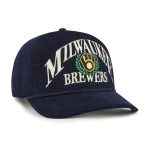 Milwaukee Brewers Jerseys Shop – mens milwaukee brewers 47 navy pitchout rope hitch adjustable hat Baseball Jerseys and Caps