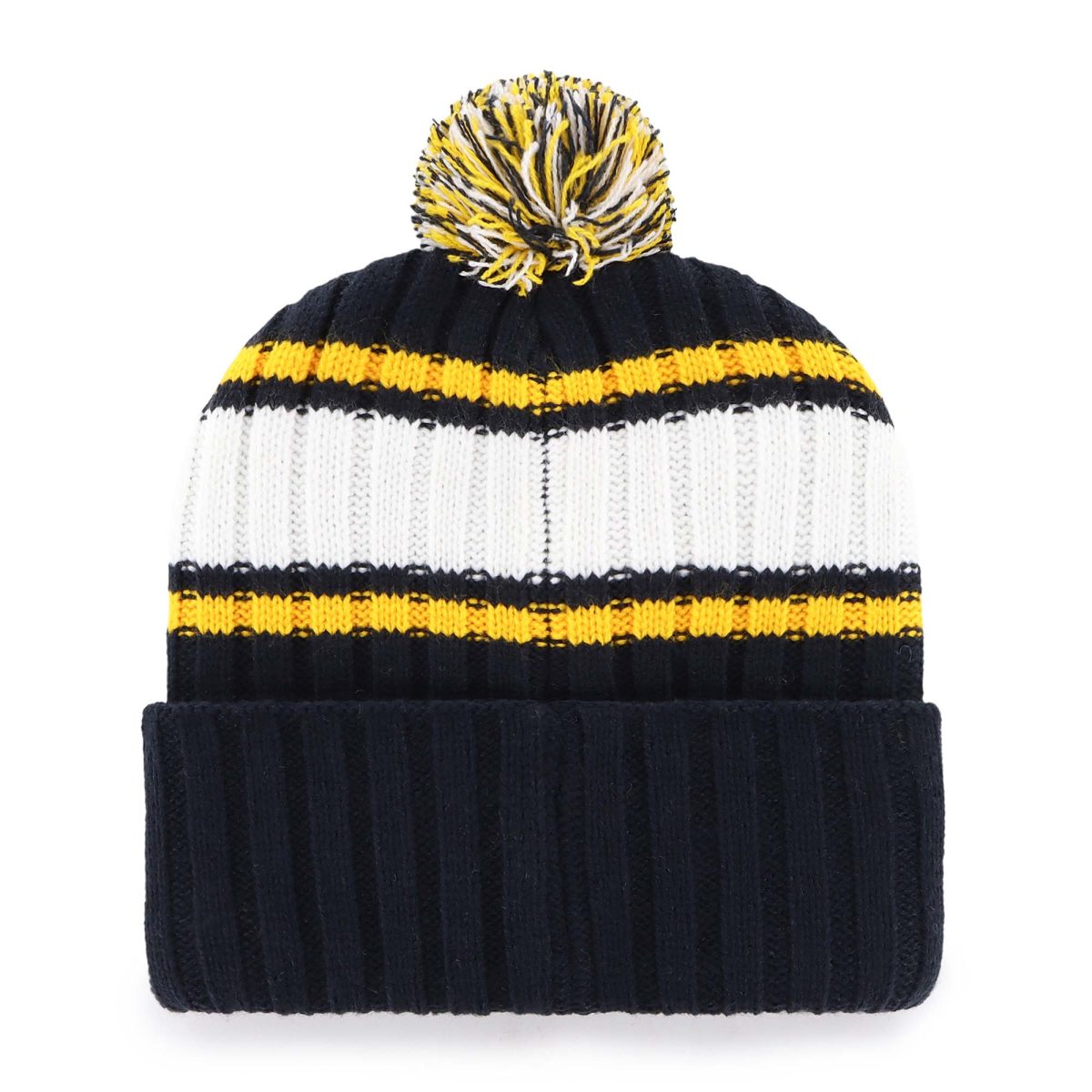 Milwaukee Brewers Jerseys Shop – mens milwaukee brewers 47 navy plateau cuffed knit hat with pom Baseball Jerseys and Caps