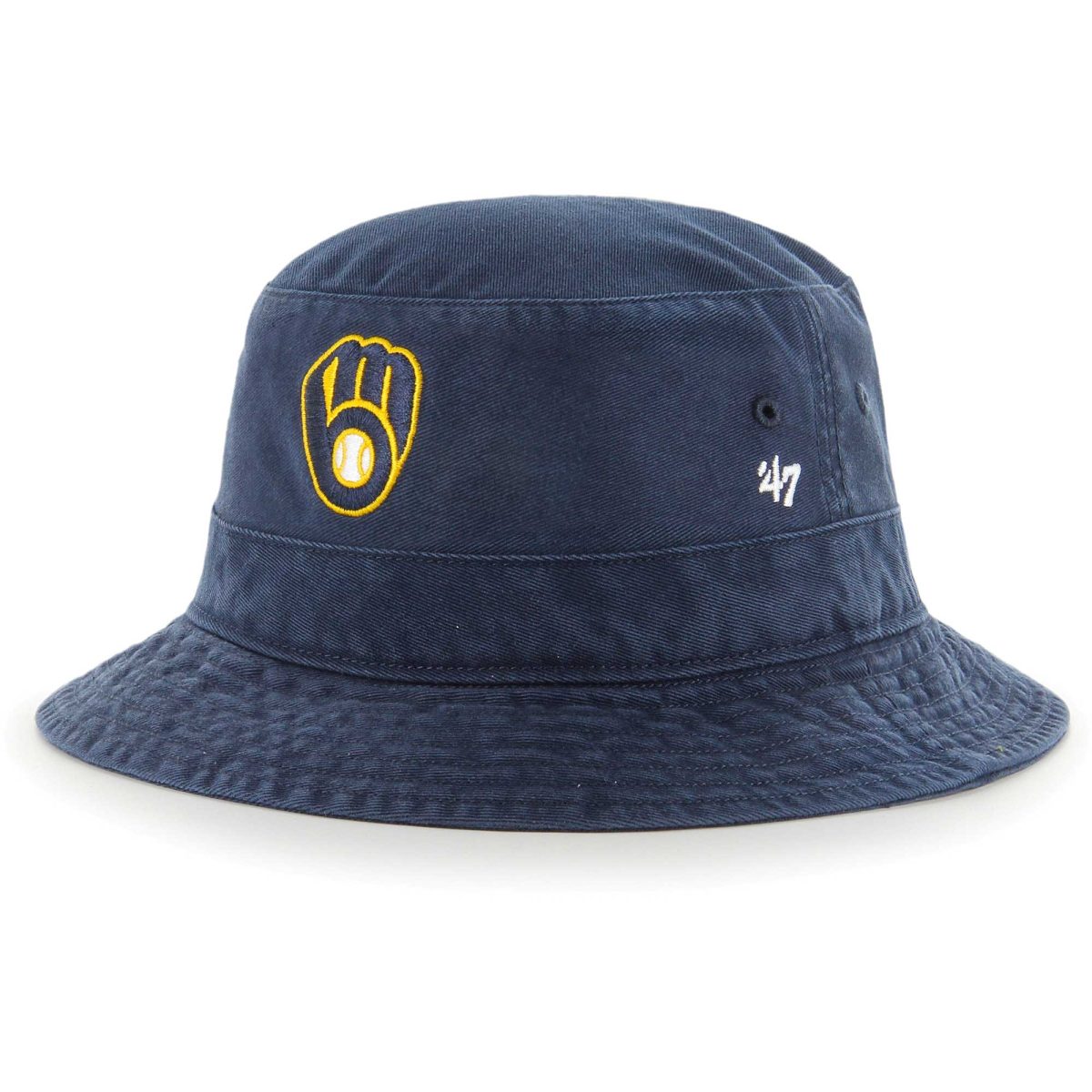 Milwaukee Brewers Jerseys Shop – mens milwaukee brewers 47 navy primary bucket hat Baseball Jerseys and Caps