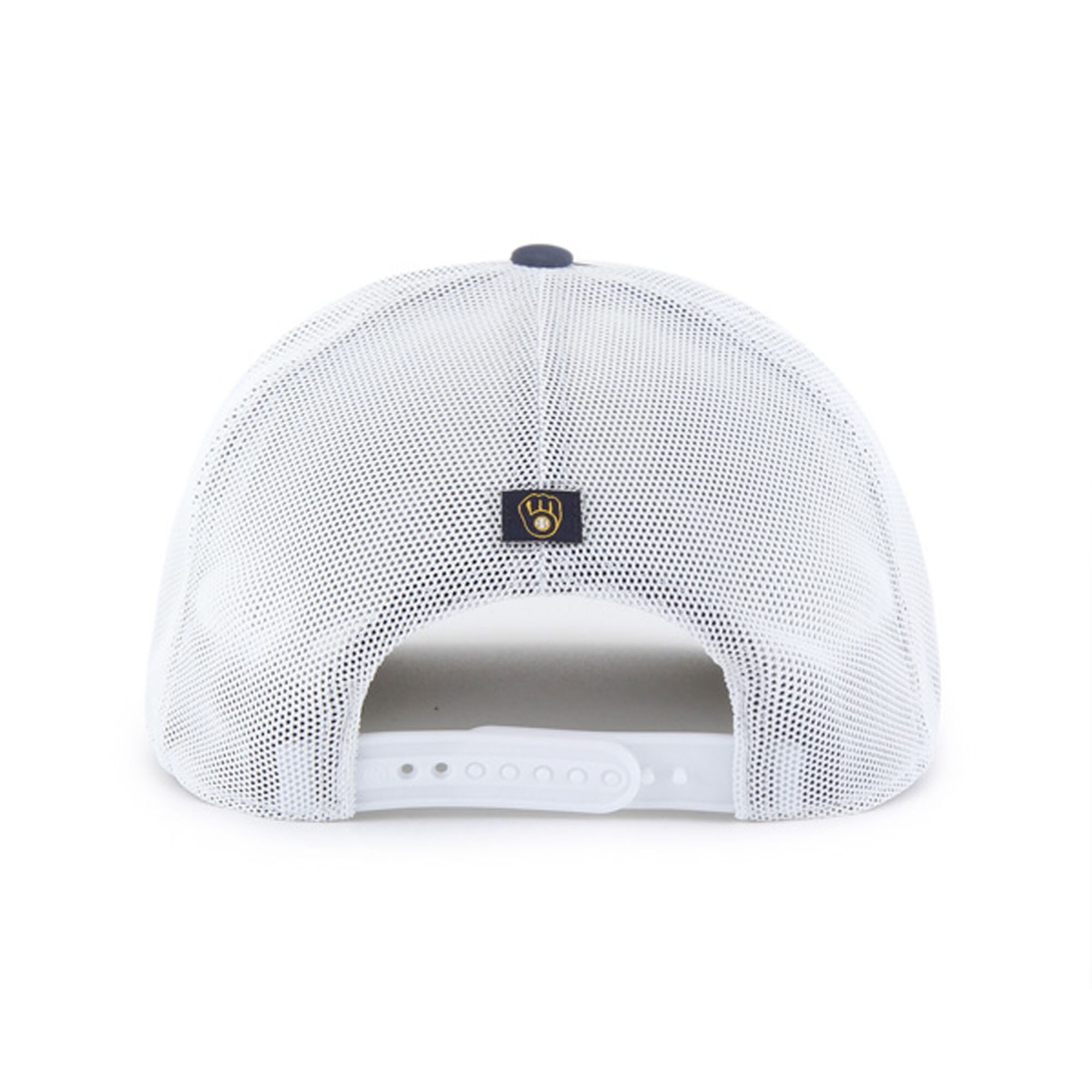 Milwaukee Brewers Jerseys Shop – mens milwaukee brewers 47 navywhite scratch adjustable trucker hat Baseball Jerseys and Caps