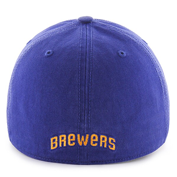 Milwaukee Brewers Jerseys Shop – mens milwaukee brewers 47 royal cooperstown collection franchise logo fitted hat Baseball Jerseys and Caps