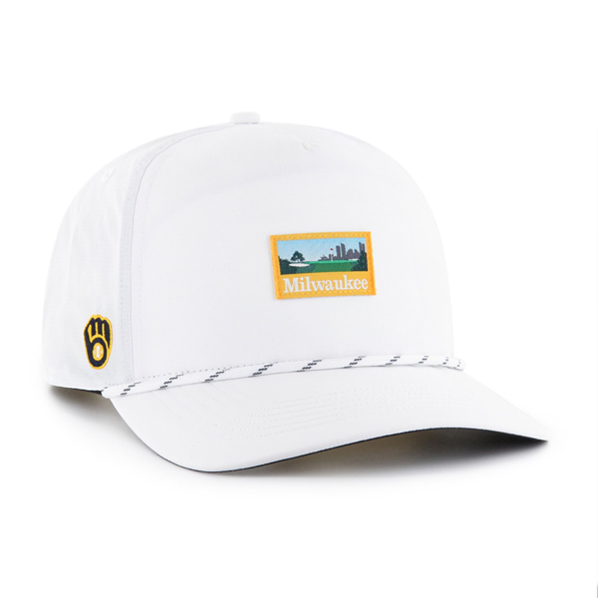 Milwaukee Brewers Jerseys Shop – mens milwaukee brewers 47 white vacation golf hitch adjustable hat Baseball Jerseys and Caps
