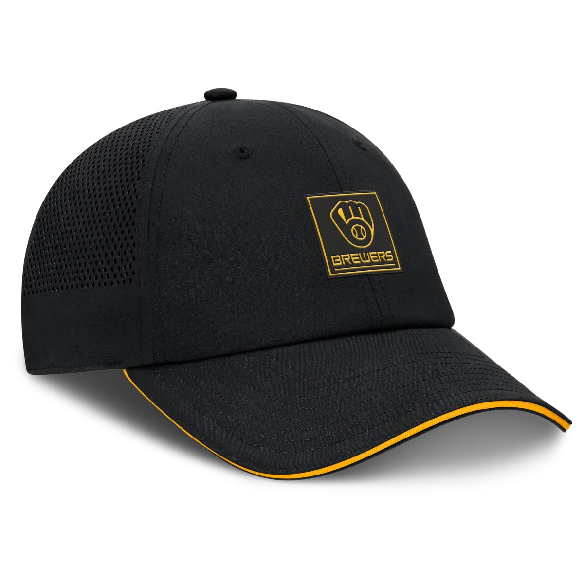 Milwaukee Brewers Jerseys Shop – mens milwaukee brewers fanatics black level up driver adjustable hat Baseball Jerseys and Caps