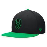 Milwaukee Brewers Jerseys Shop – mens milwaukee brewers fanatics blackkelly green lucky snapback hat Baseball Jerseys and Caps