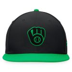 Milwaukee Brewers Jerseys Shop – mens milwaukee brewers fanatics blackkelly green lucky snapback hat Baseball Jerseys and Caps