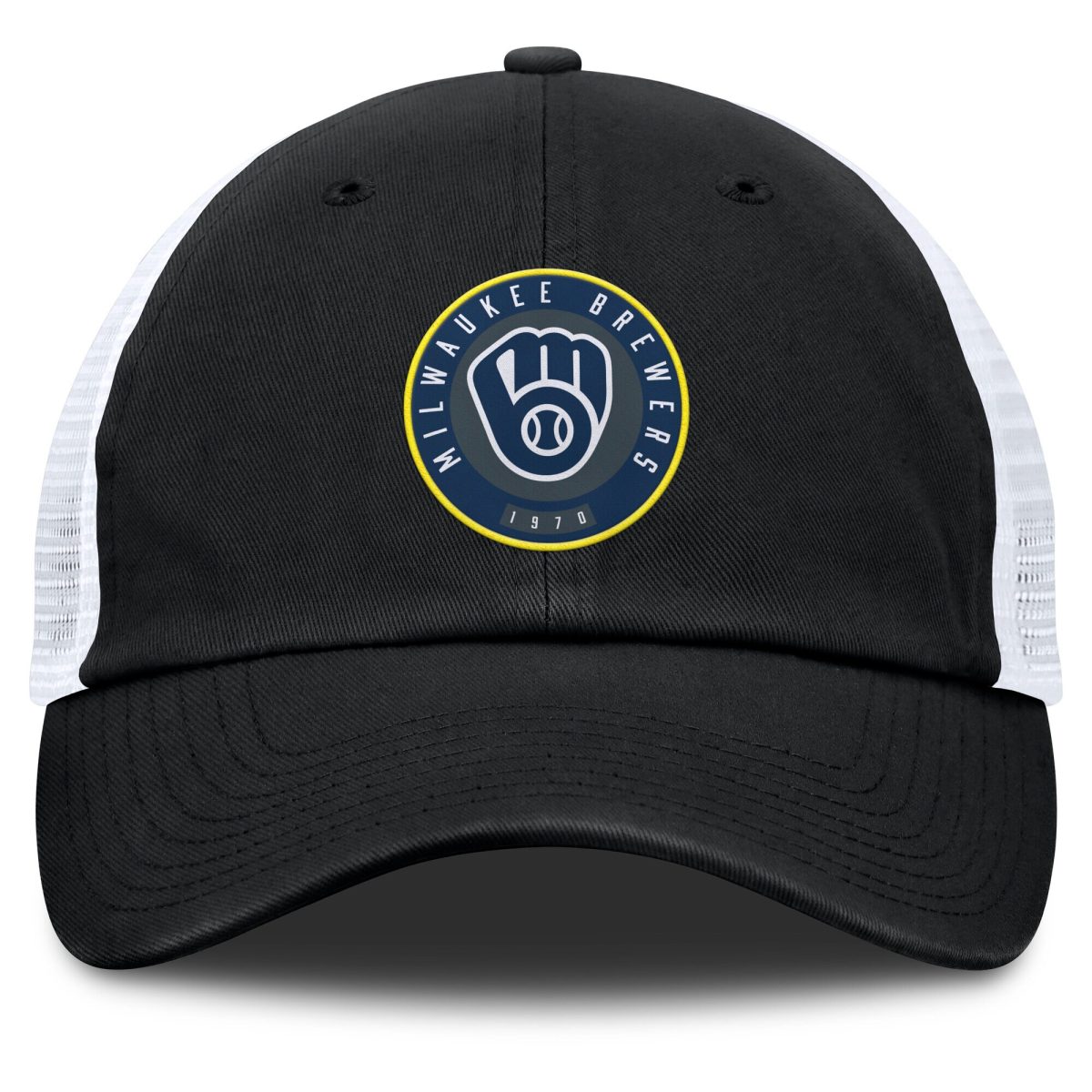 Milwaukee Brewers Jerseys Shop – mens milwaukee brewers fanatics blackwhite averies adjustable hat Baseball Jerseys and Caps