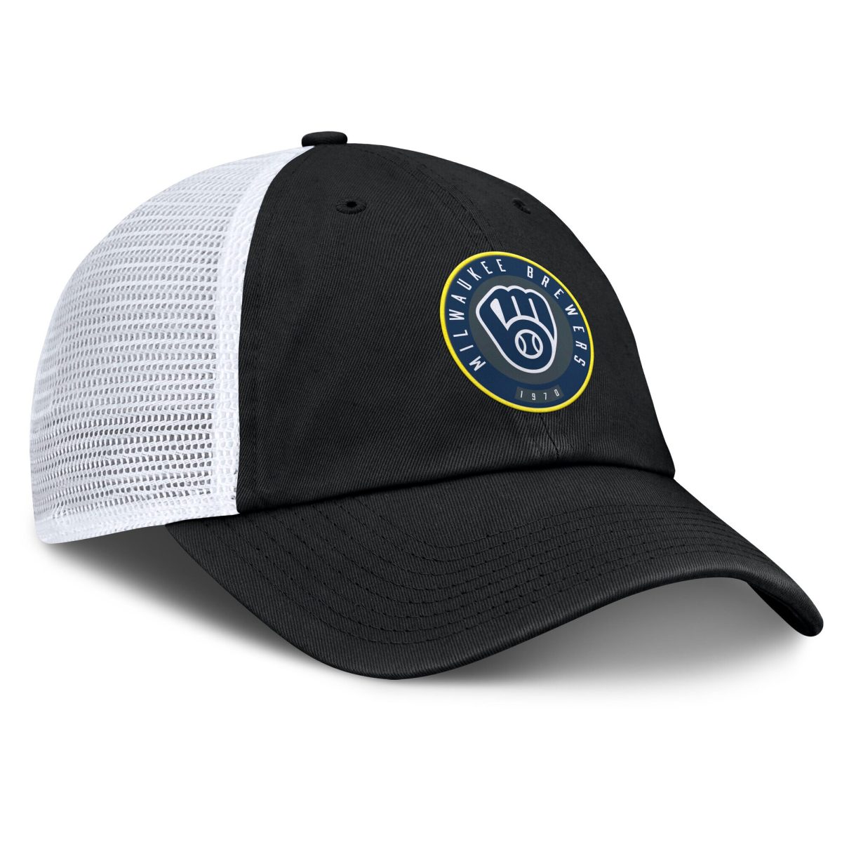 Milwaukee Brewers Jerseys Shop – mens milwaukee brewers fanatics blackwhite averies adjustable hat Baseball Jerseys and Caps