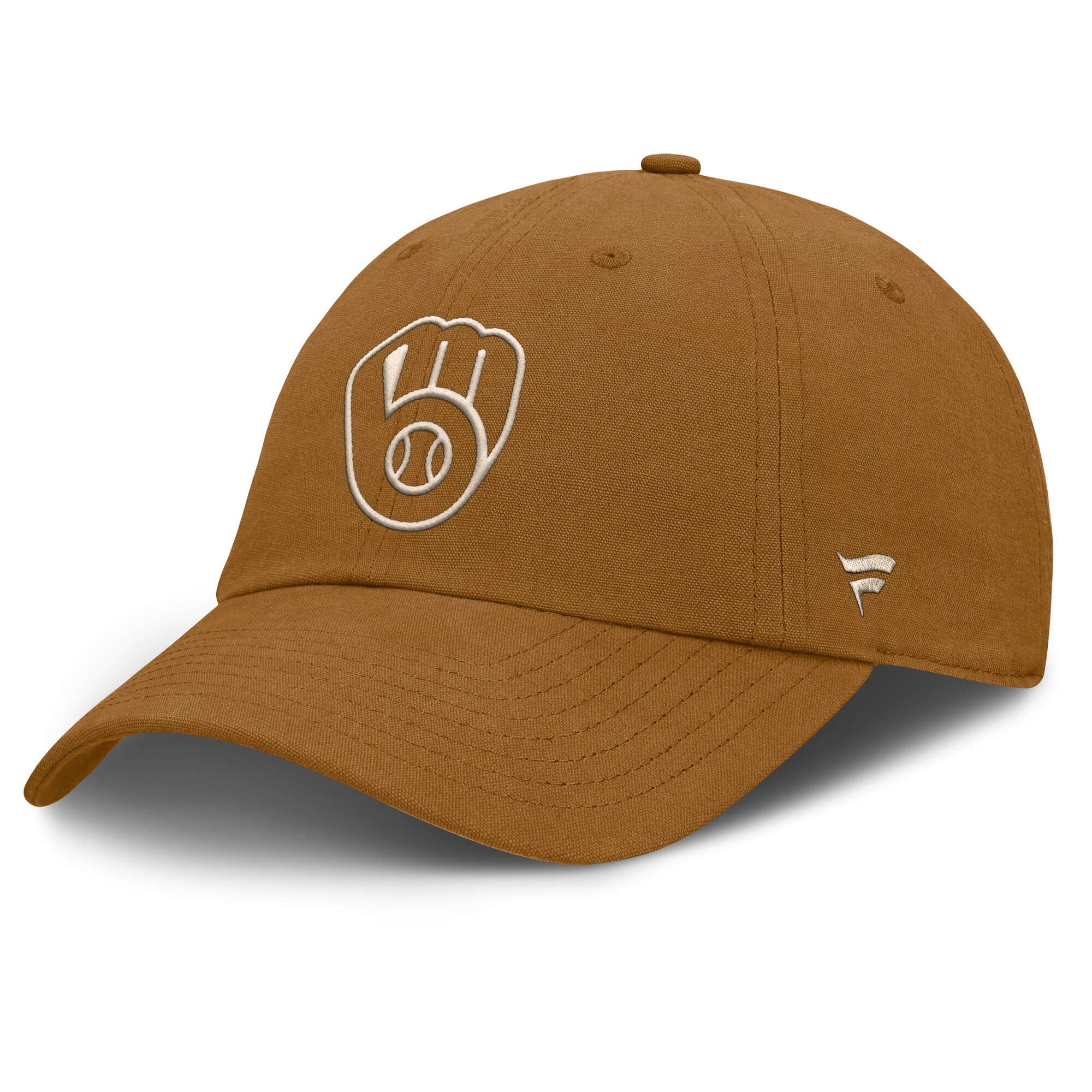 Milwaukee Brewers Jerseys Shop – mens milwaukee brewers fanatics brown act natural chopper adjustable hat Baseball Jerseys and Caps