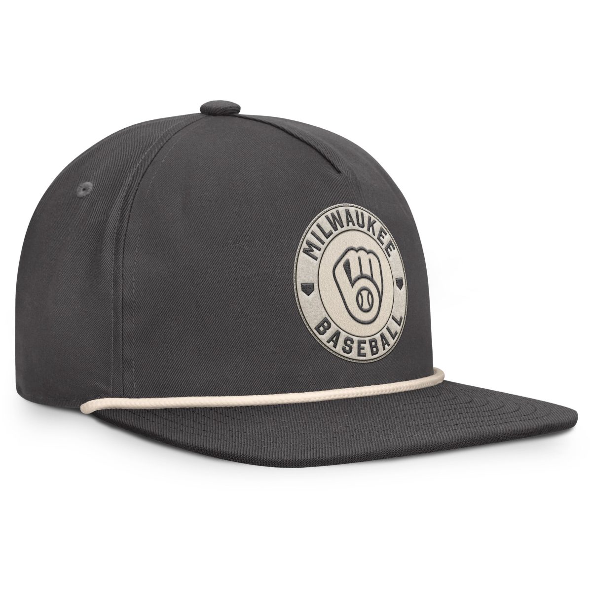 Milwaukee Brewers Jerseys Shop – mens milwaukee brewers fanatics charcoal closer adjustable hat Baseball Jerseys and Caps