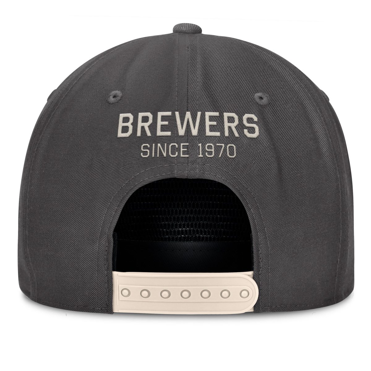 Milwaukee Brewers Jerseys Shop – mens milwaukee brewers fanatics charcoal closer adjustable hat Baseball Jerseys and Caps