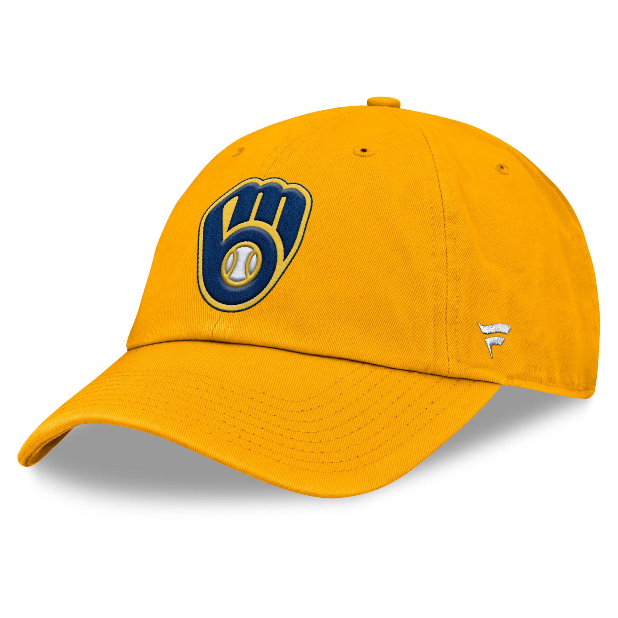 Milwaukee Brewers Jerseys Shop – mens milwaukee brewers fanatics gold core adjustable hat Baseball Jerseys and Caps