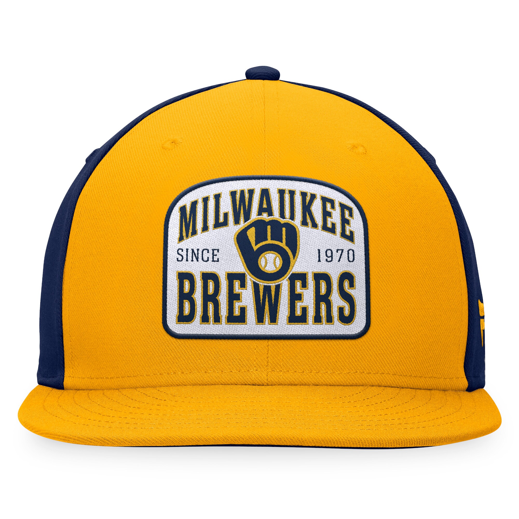 Milwaukee Brewers Jerseys Shop – mens milwaukee brewers fanatics goldnavy cycle snapback hat Baseball Jerseys and Caps