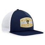 Milwaukee Brewers Jerseys Shop – mens milwaukee brewers fanatics navy foam front patch trucker snapback hat Baseball Jerseys and Caps