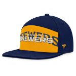 Milwaukee Brewers Jerseys Shop – mens milwaukee brewers fanatics navygold clubhouse splitter snapback hat Baseball Jerseys and Caps