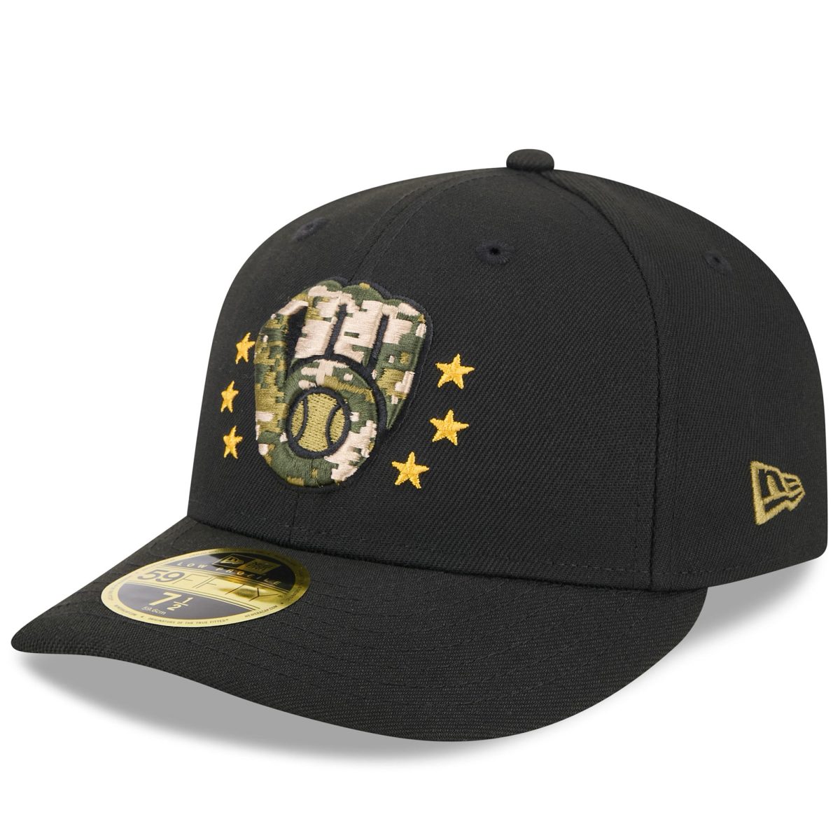 Milwaukee Brewers Jerseys Shop – mens milwaukee brewers new era black 2024 armed forces day low profile 59fifty fitted hat Baseball Jerseys and Caps