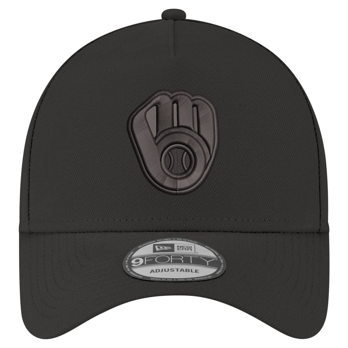 Milwaukee Brewers Jerseys Shop – mens milwaukee brewers new era black a-frame 9forty adjustable hat Baseball Jerseys and Caps
