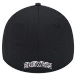 Milwaukee Brewers Jerseys Shop – mens milwaukee brewers new era black active dash mark 39thirty flex hat Baseball Jerseys and Caps