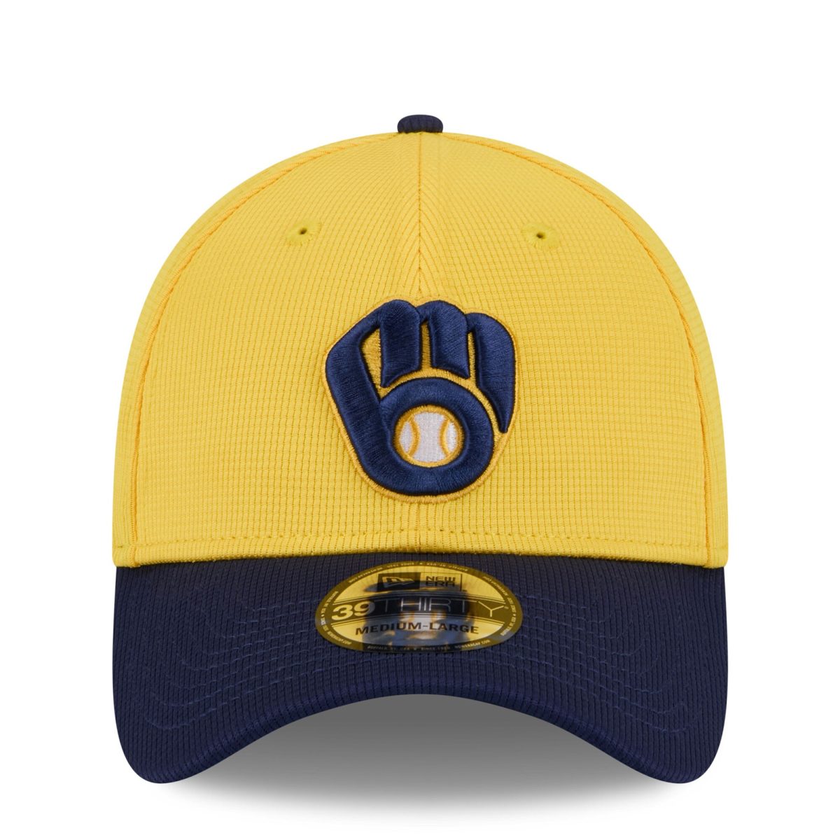 Milwaukee Brewers Jerseys Shop – mens milwaukee brewers new era goldnavy 2025 spring training 39thirty flex hat Baseball Jerseys and Caps