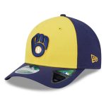 Milwaukee Brewers Jerseys Shop – mens milwaukee brewers new era goldnavy player replica 9forty adjustable hat Baseball Jerseys and Caps