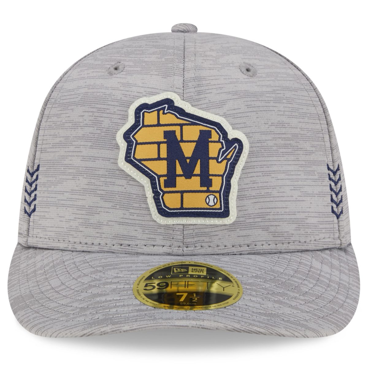 Milwaukee Brewers Jerseys Shop – mens milwaukee brewers new era gray 2024 clubhouse low profile 59fifty fitted hat Baseball Jerseys and Caps