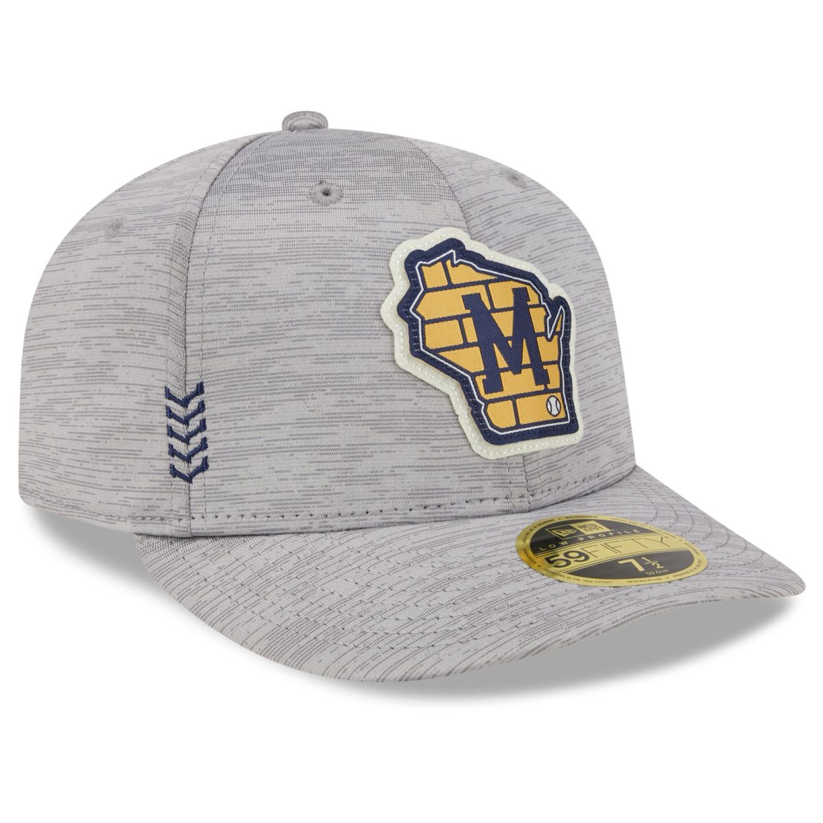 Milwaukee Brewers Jerseys Shop – mens milwaukee brewers new era gray 2024 clubhouse low profile 59fifty fitted hat Baseball Jerseys and Caps