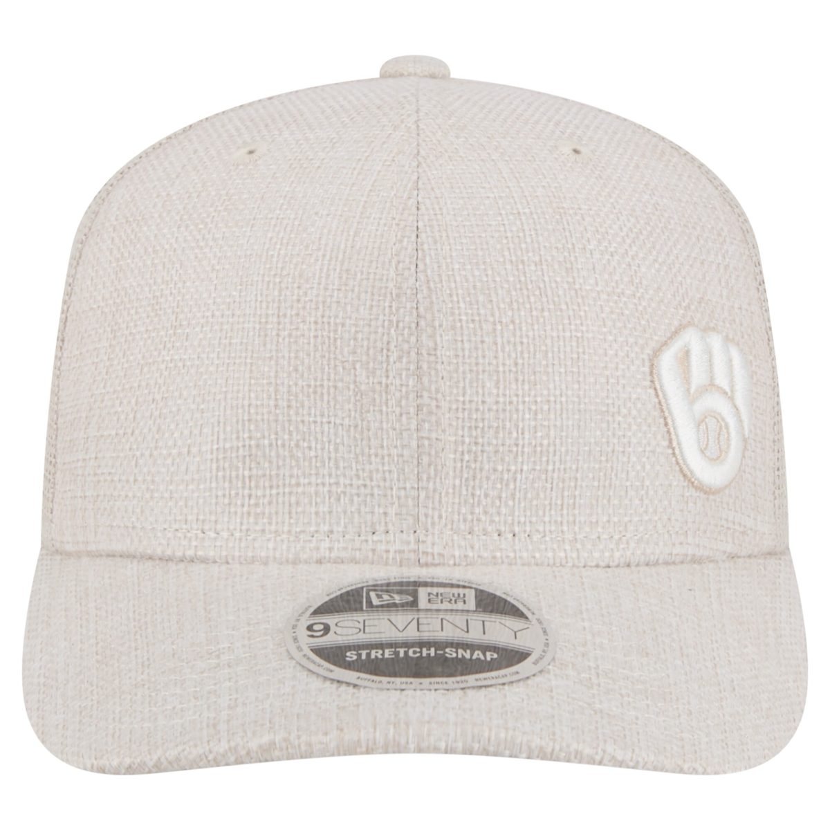 Milwaukee Brewers Jerseys Shop – mens milwaukee brewers new era light beige flawless 9seventy stretch-snap hat Baseball Jerseys and Caps
