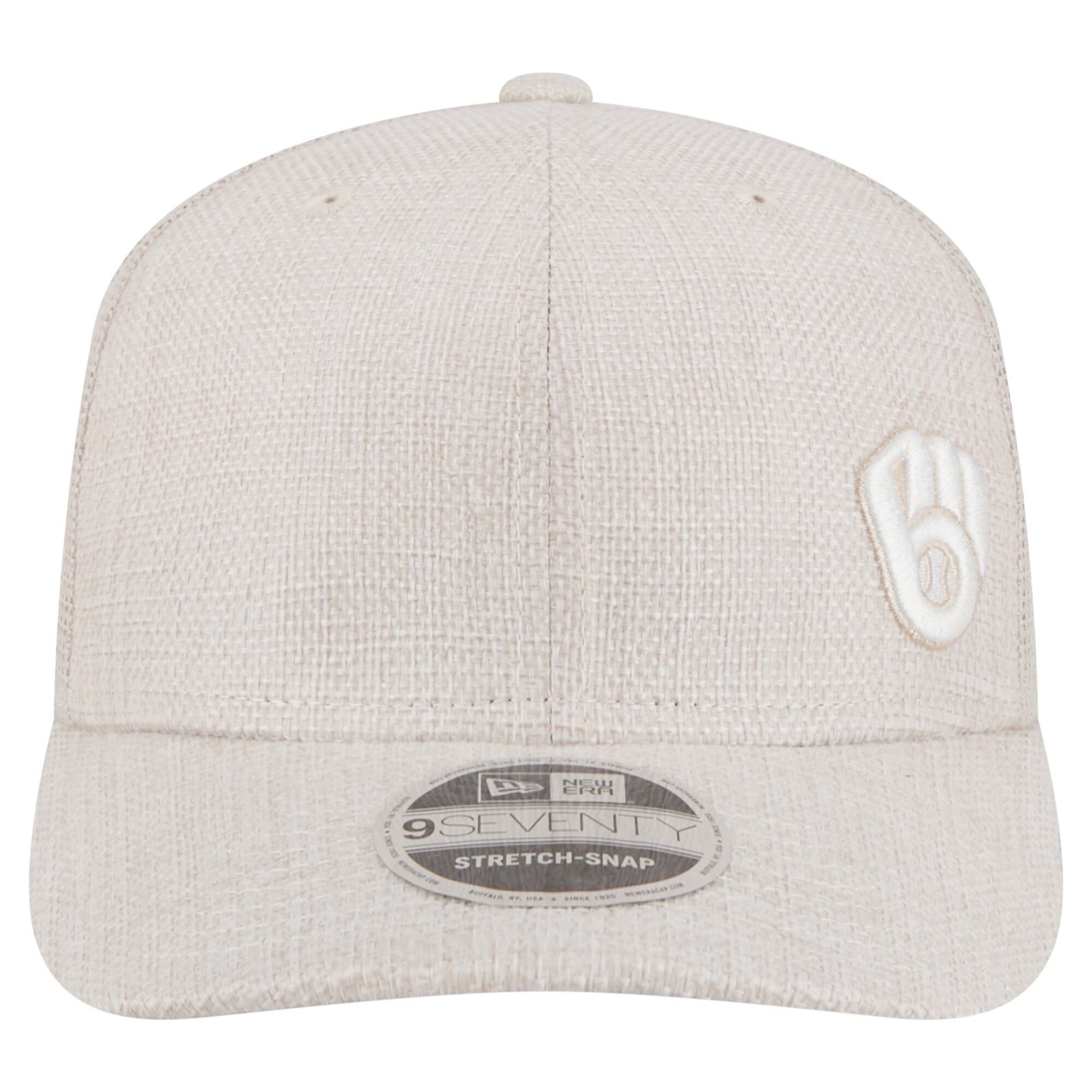 Milwaukee Brewers Jerseys Shop – mens milwaukee brewers new era light beige flawless 9seventy stretch-snap hat Baseball Jerseys and Caps