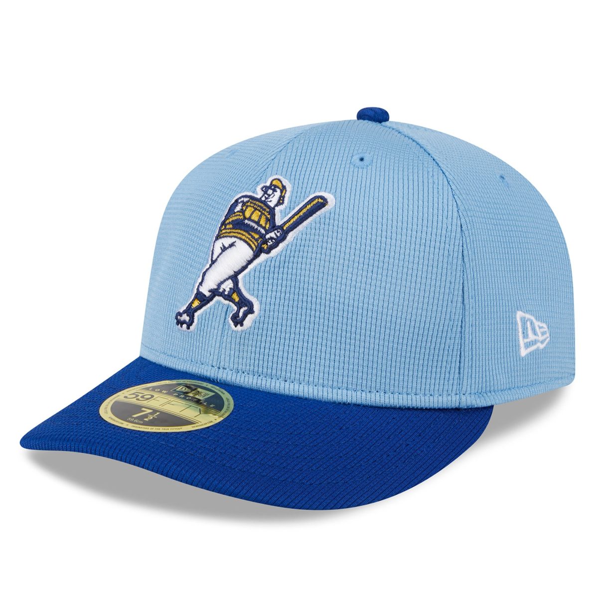 Milwaukee Brewers Jerseys Shop – mens milwaukee brewers new era light blue 2025 batting practice low profile 59fifty fitted hat Baseball Jerseys and Caps