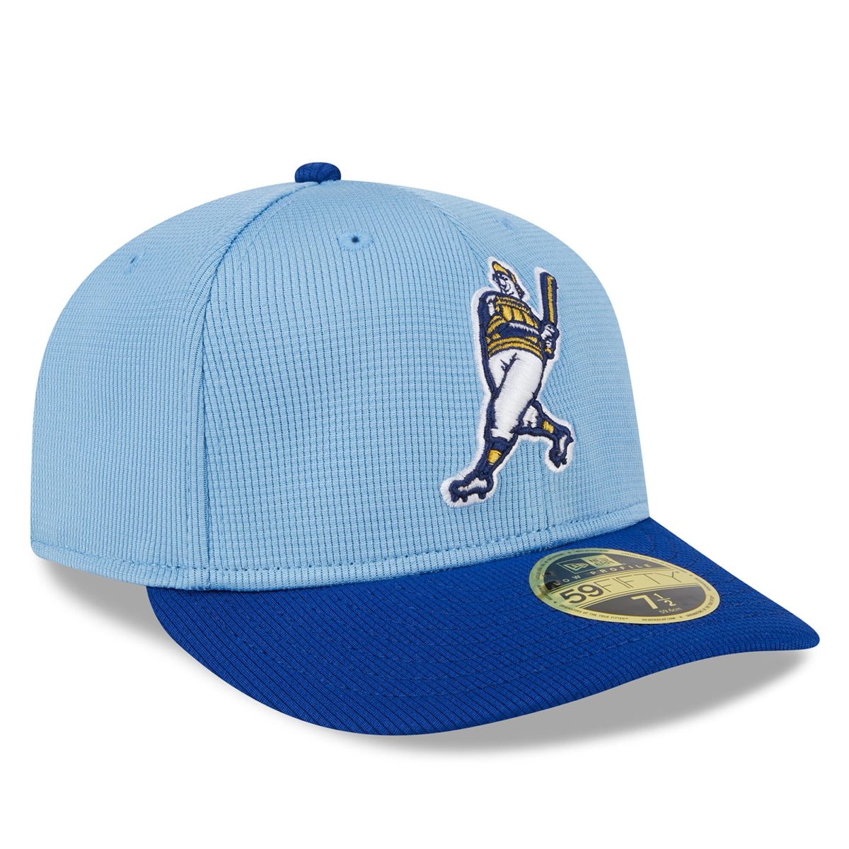 Milwaukee Brewers Jerseys Shop – mens milwaukee brewers new era light blue 2025 batting practice low profile 59fifty fitted hat Baseball Jerseys and Caps