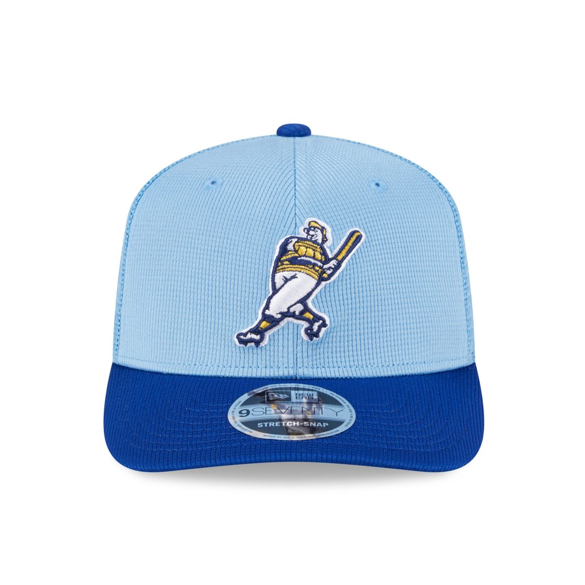 Milwaukee Brewers Jerseys Shop – mens milwaukee brewers new era light blueroyal 2025 batting practice 9seventy stretch-snap trucker hat Baseball Jerseys and Caps