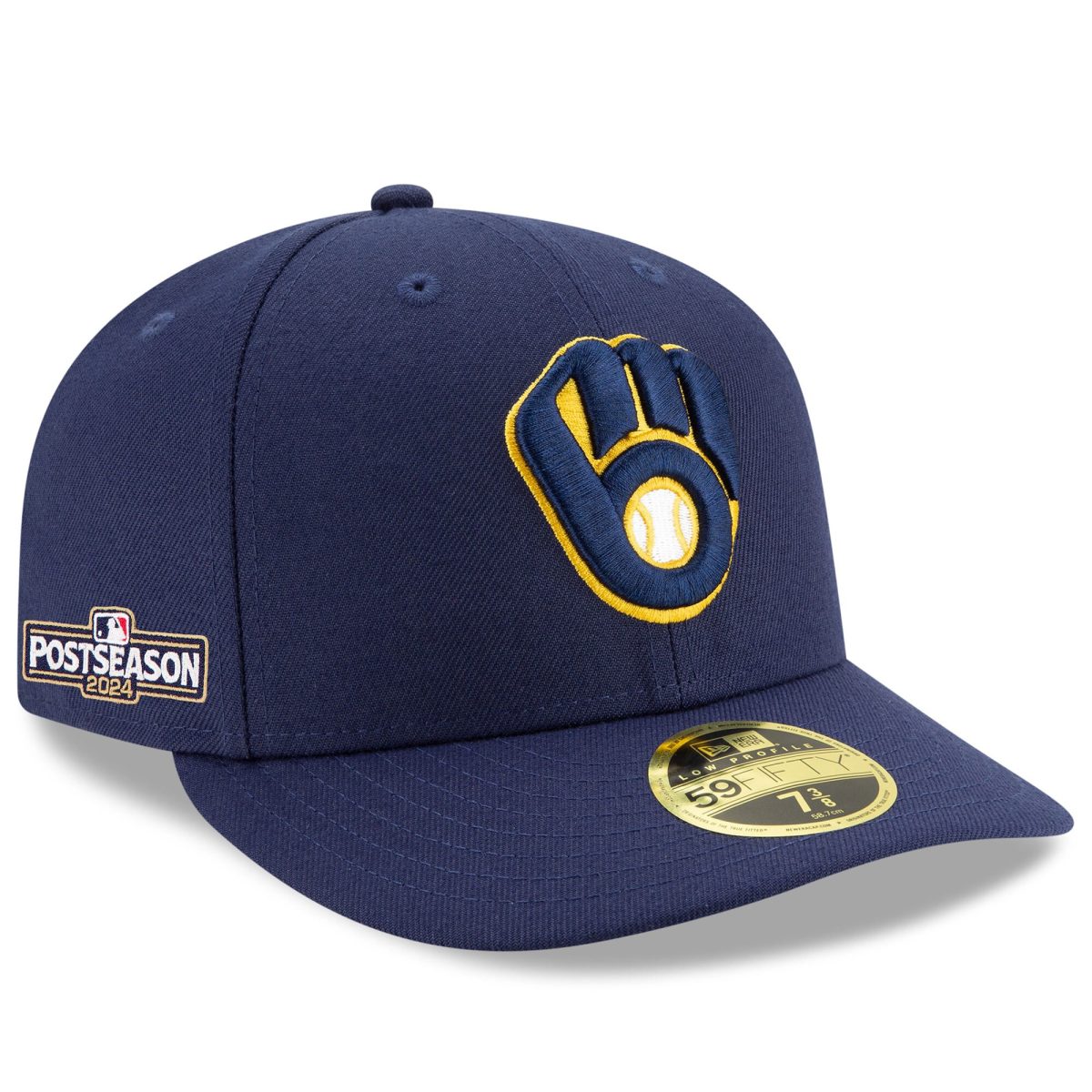 Milwaukee Brewers Jerseys Shop – mens milwaukee brewers new era navy 2024 mlb postseason side patch low profile 59fifty fitted hat Baseball Jerseys and Caps