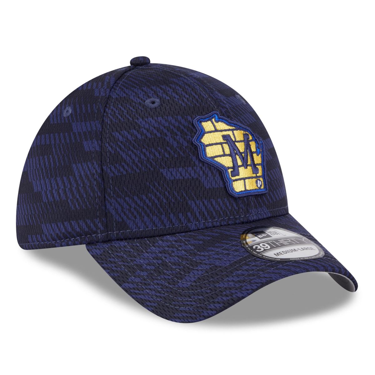 Milwaukee Brewers Jerseys Shop – mens milwaukee brewers new era navy 2025 mlb clubhouse 39thirty flex hat Baseball Jerseys and Caps