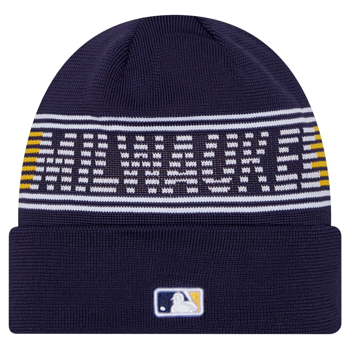 Milwaukee Brewers Jerseys Shop – mens milwaukee brewers new era navy authentic collection cuffed knit hat Baseball Jerseys and Caps