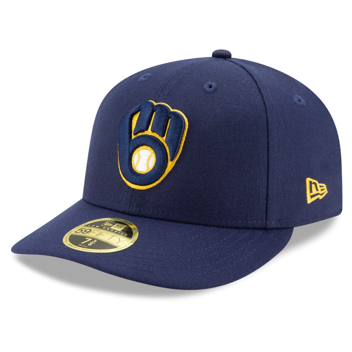 Milwaukee Brewers Jerseys Shop – mens milwaukee brewers new era navy authentic collection on-field low profile 59fifty fitted hat Baseball Jerseys and Caps