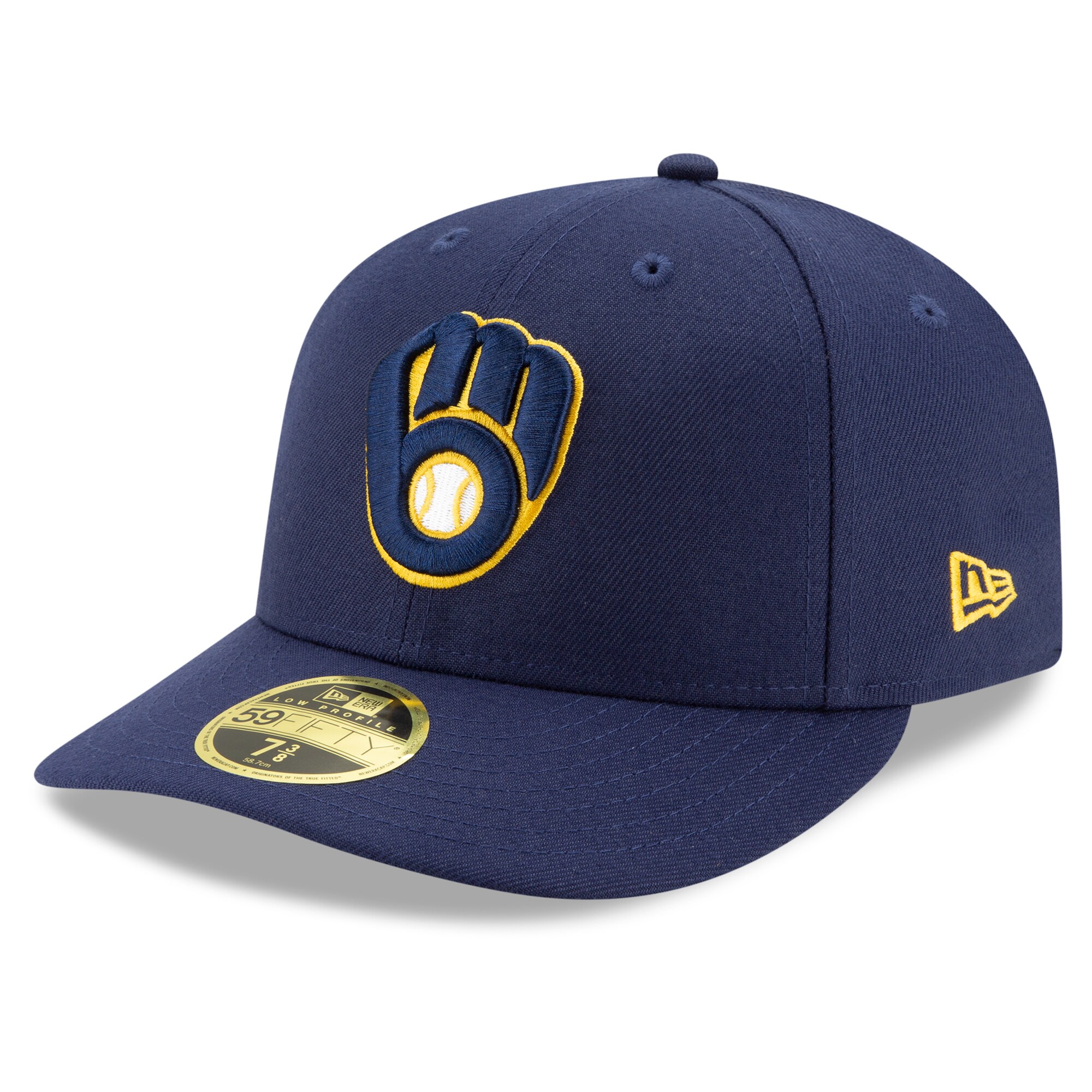 Milwaukee Brewers Jerseys Shop – mens milwaukee brewers new era navy authentic collection on-field low profile 59fifty fitted hat Baseball Jerseys and Caps