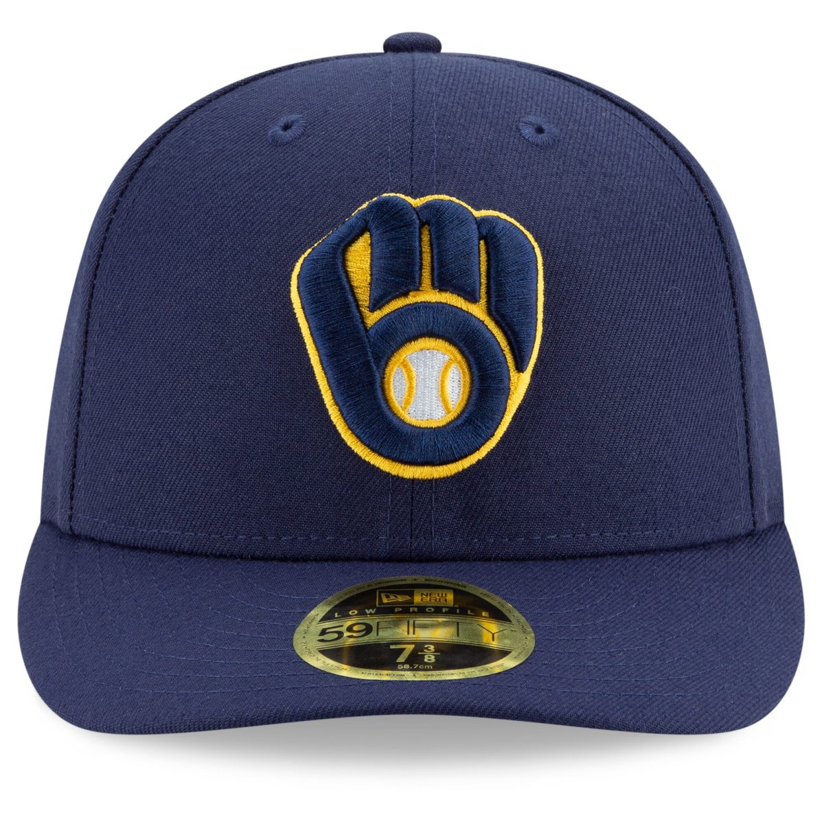 Milwaukee Brewers Jerseys Shop – mens milwaukee brewers new era navy authentic collection on-field low profile 59fifty fitted hat Baseball Jerseys and Caps