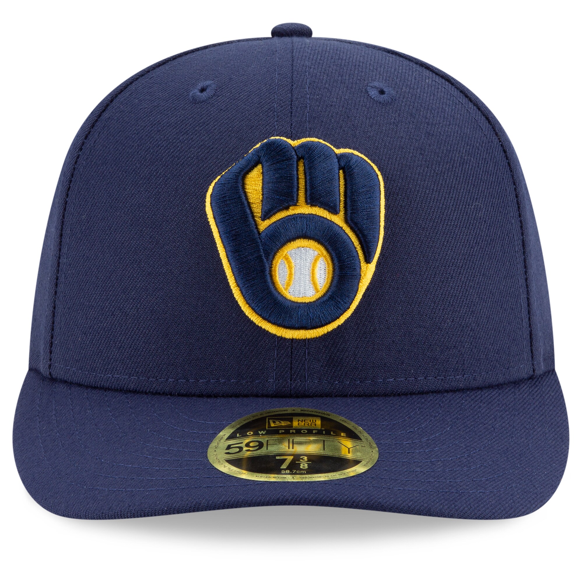 Milwaukee Brewers Jerseys Shop – mens milwaukee brewers new era navy authentic collection on-field low profile 59fifty fitted hat Baseball Jerseys and Caps