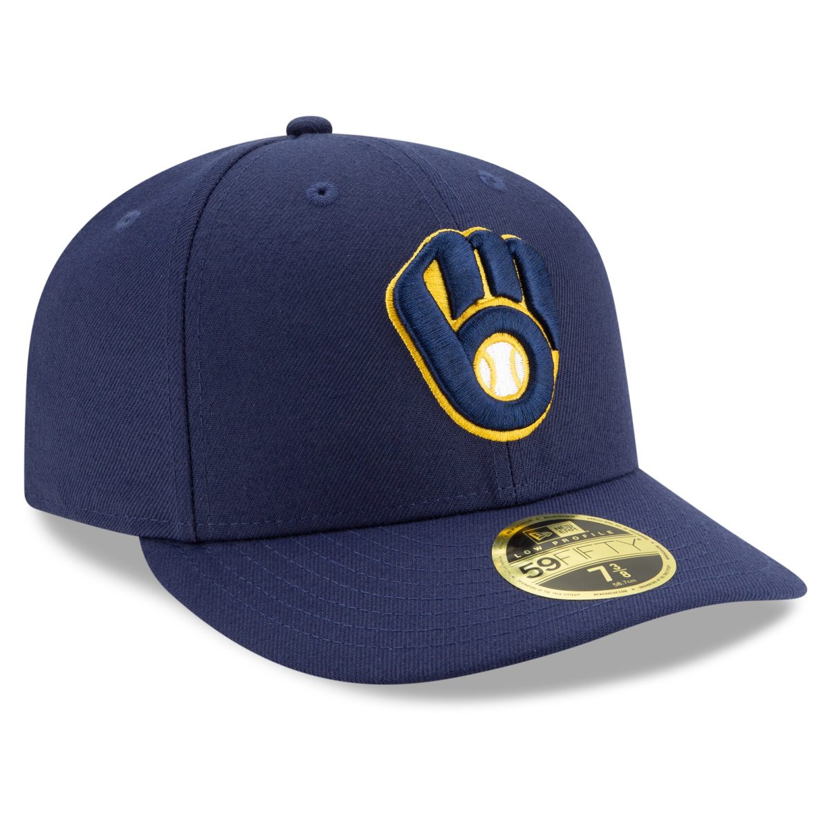 Milwaukee Brewers Jerseys Shop – mens milwaukee brewers new era navy authentic collection on-field low profile 59fifty fitted hat Baseball Jerseys and Caps