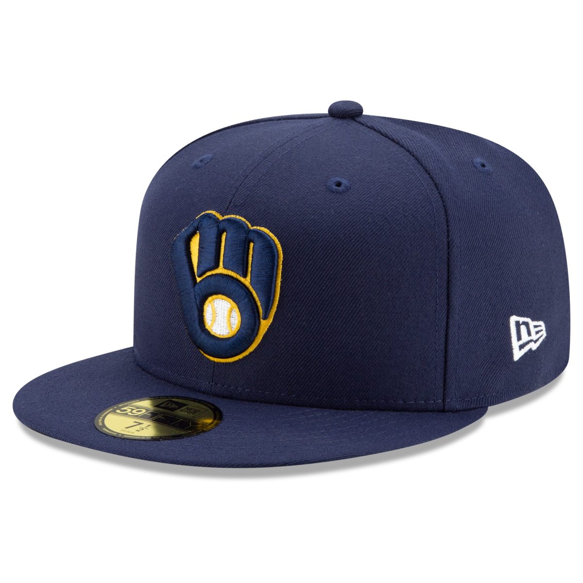 Milwaukee Brewers Jerseys Shop – mens milwaukee brewers new era navy home authentic collection on-field 59fifty fitted hat Baseball Jerseys and Caps
