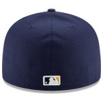 Milwaukee Brewers Jerseys Shop – mens milwaukee brewers new era navy home authentic collection on-field 59fifty fitted hat Baseball Jerseys and Caps