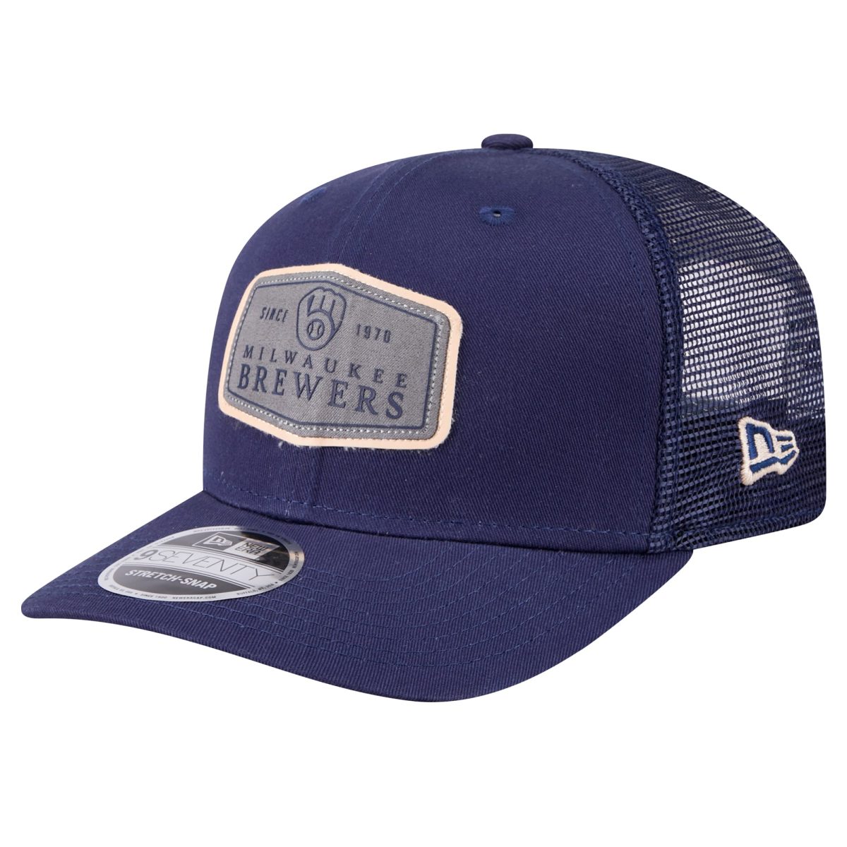 Milwaukee Brewers Jerseys Shop – mens milwaukee brewers new era navy labeled 9seventy stretch-snap adjustable hat Baseball Jerseys and Caps