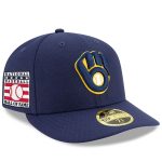 Milwaukee Brewers Jerseys Shop – mens milwaukee brewers new era navy national baseball hall of fame low profile 59fifty fitted hat Baseball Jerseys and Caps