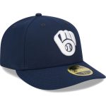 Milwaukee Brewers Jerseys Shop – mens milwaukee brewers new era navy oceanside low profile 59fifty fitted hat Baseball Jerseys and Caps