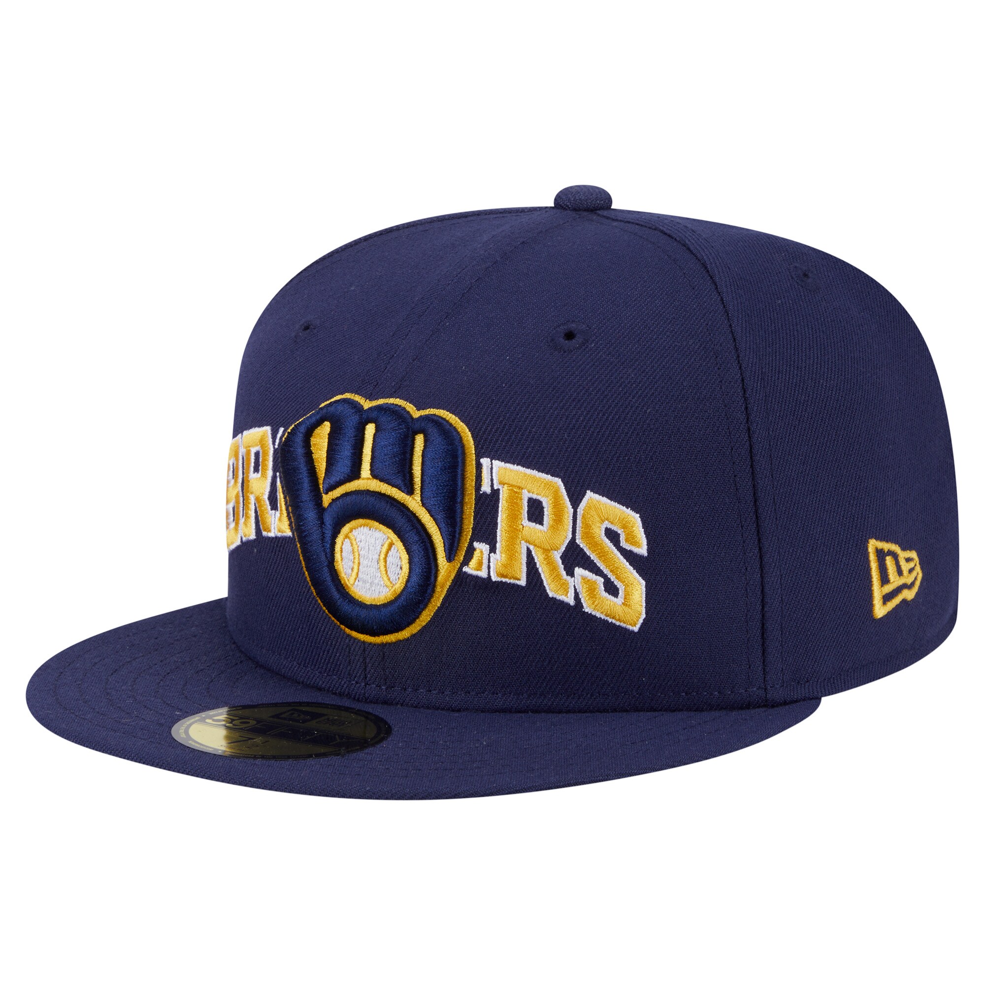 Milwaukee Brewers Jerseys Shop – mens milwaukee brewers new era navy overlap 59fifty fitted hat Baseball Jerseys and Caps