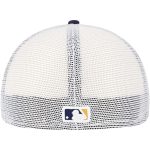 Milwaukee Brewers Jerseys Shop – mens milwaukee brewers new era navy team color 59fifty trucker fitted hat Baseball Jerseys and Caps